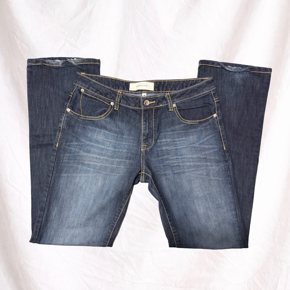 Paper Denim & Cloth Flare Jeans Women’s 10 Dark Wash Stretch Denim